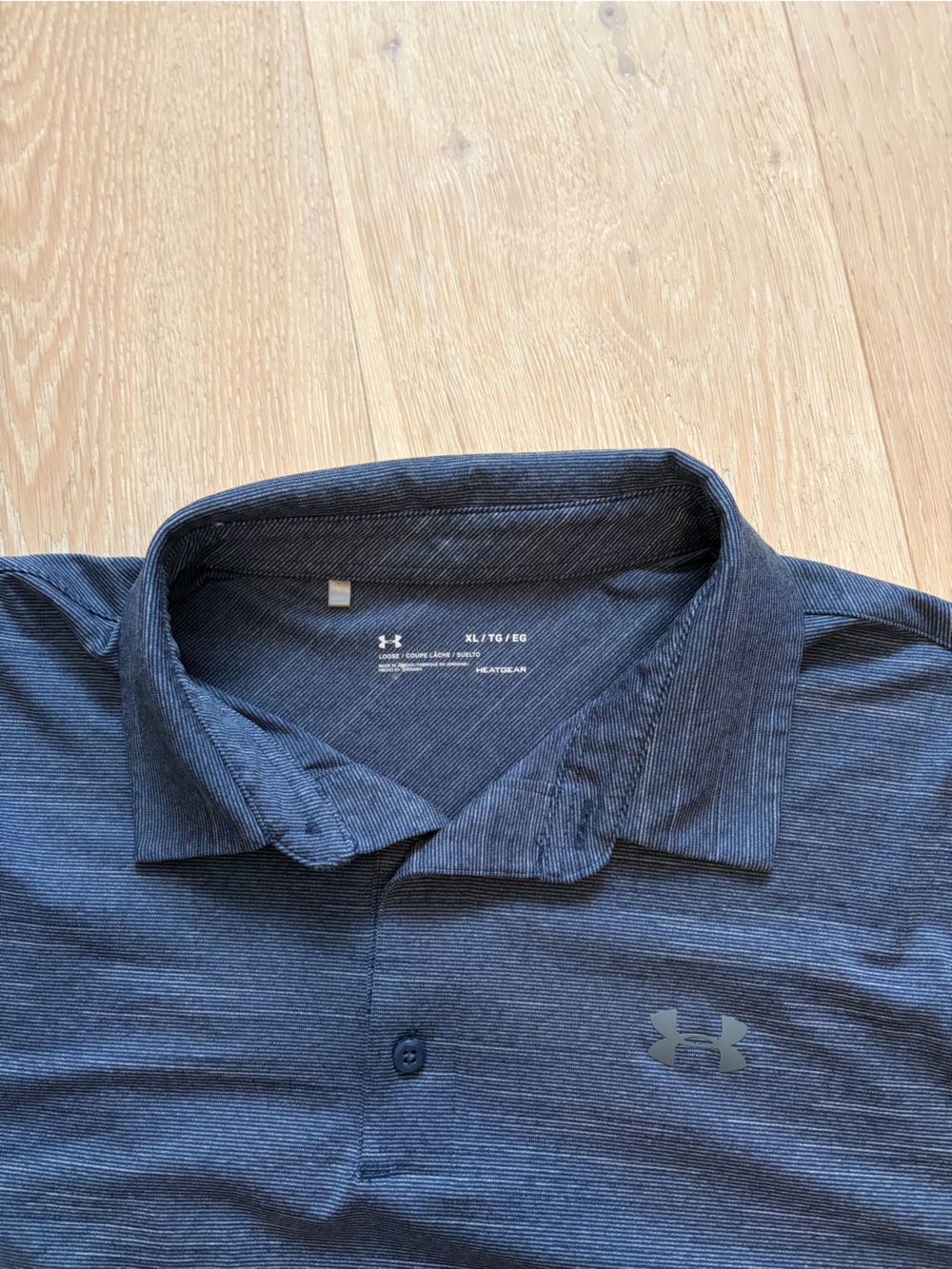 Under Armour Navy Heather Men’s Polo